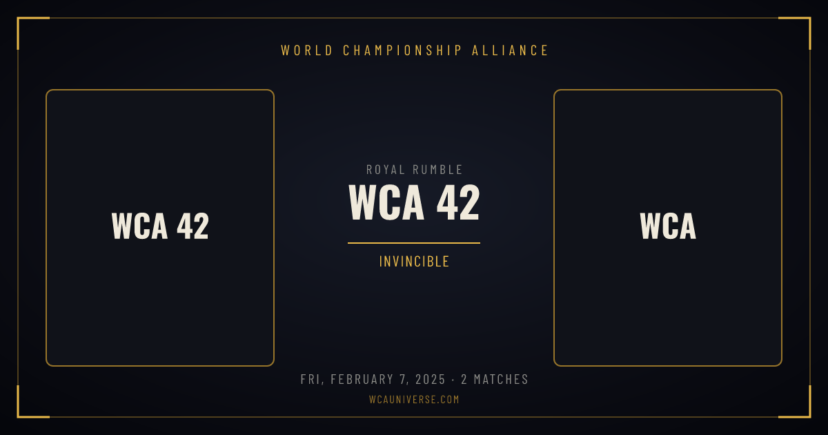 WCA 42