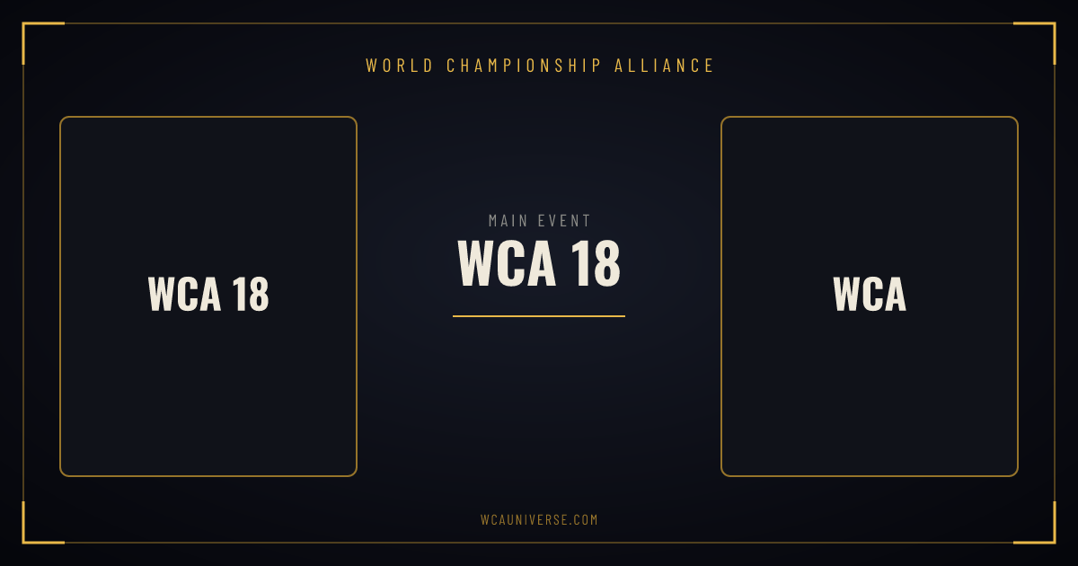 WCA 18